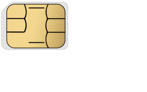 タブレット受付　SIMカード