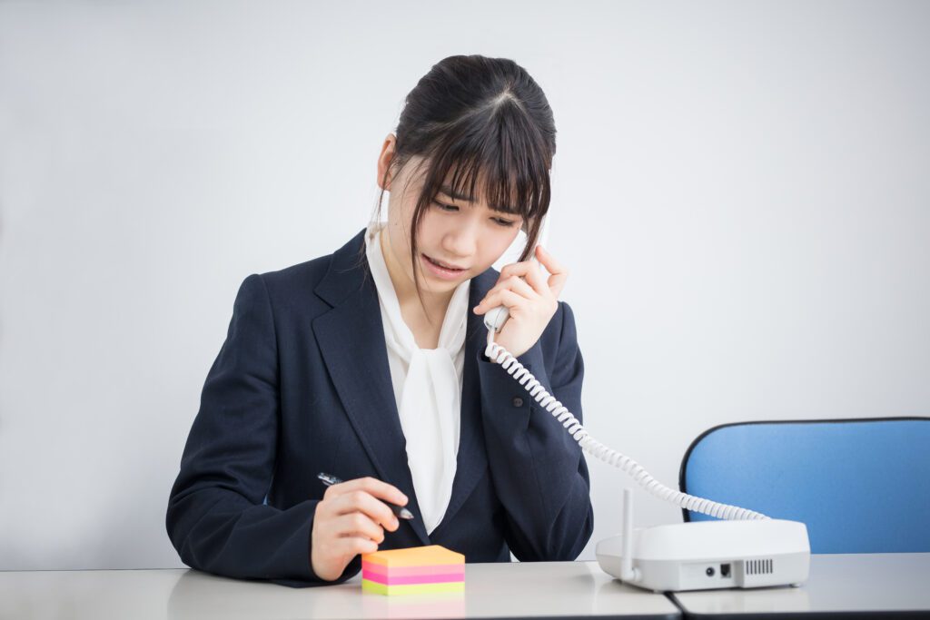 電話取次で、業務に集中できない