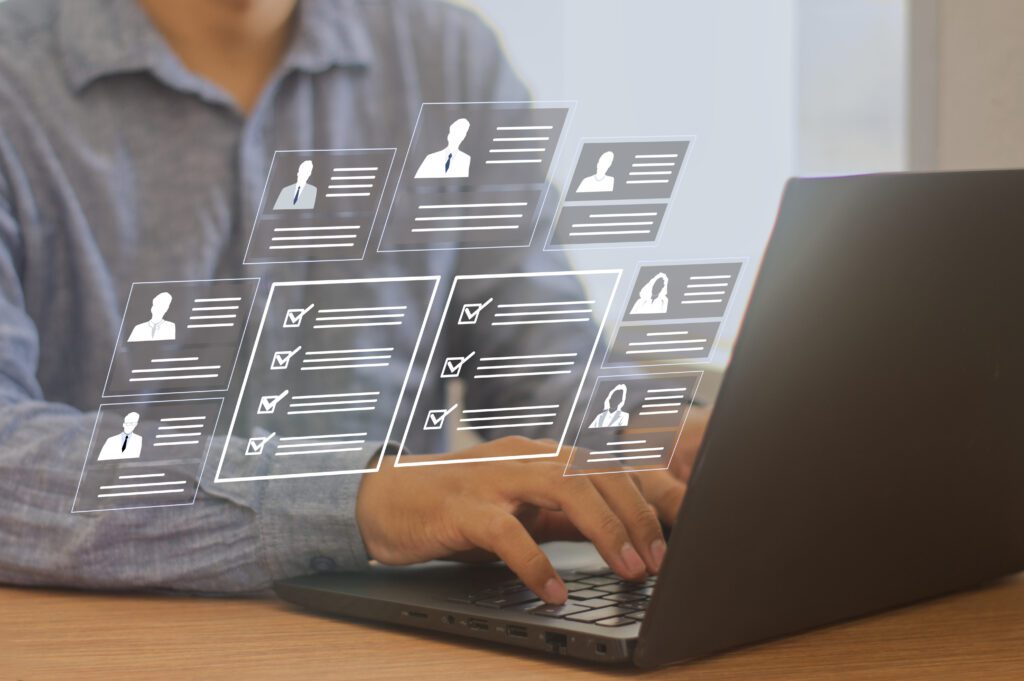 人事異動　簡単受付システム