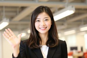 無人受付でコストダウン