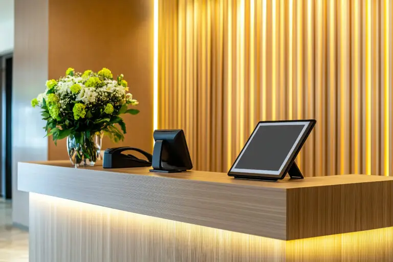 受付システム　エントランス