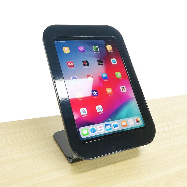 デスクスタンド　黒　縦