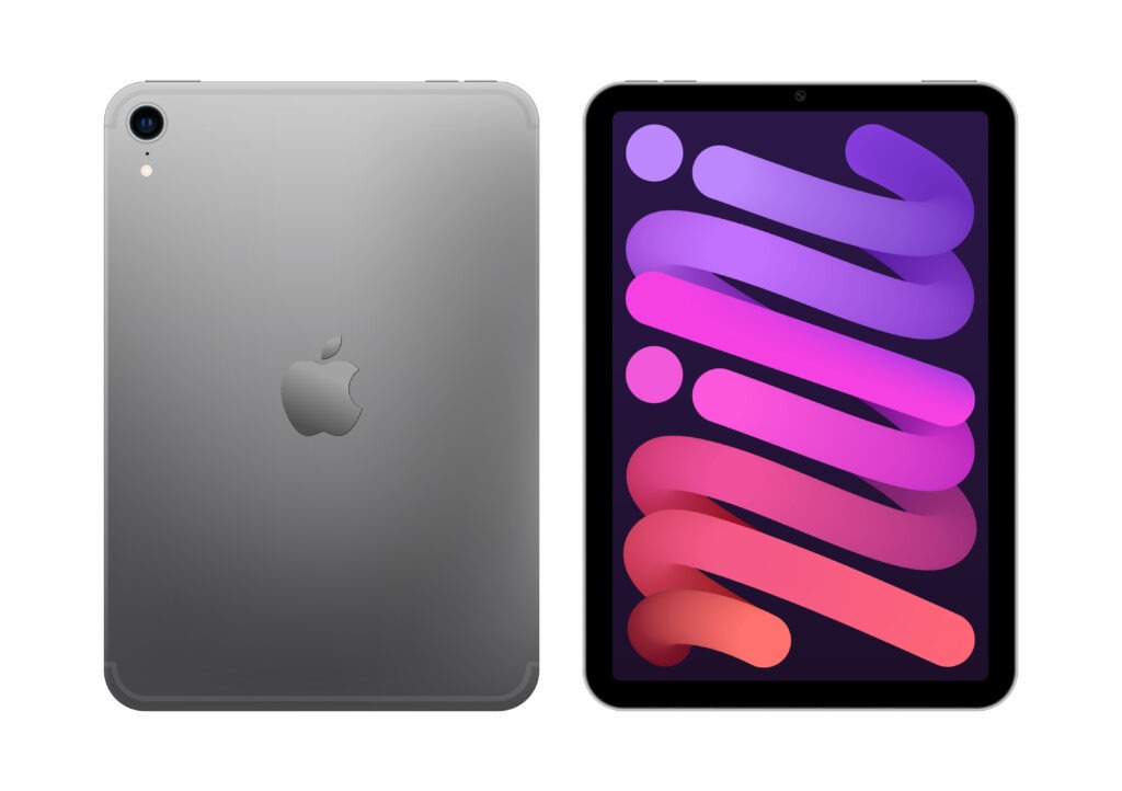 iPad miniの表面と裏面