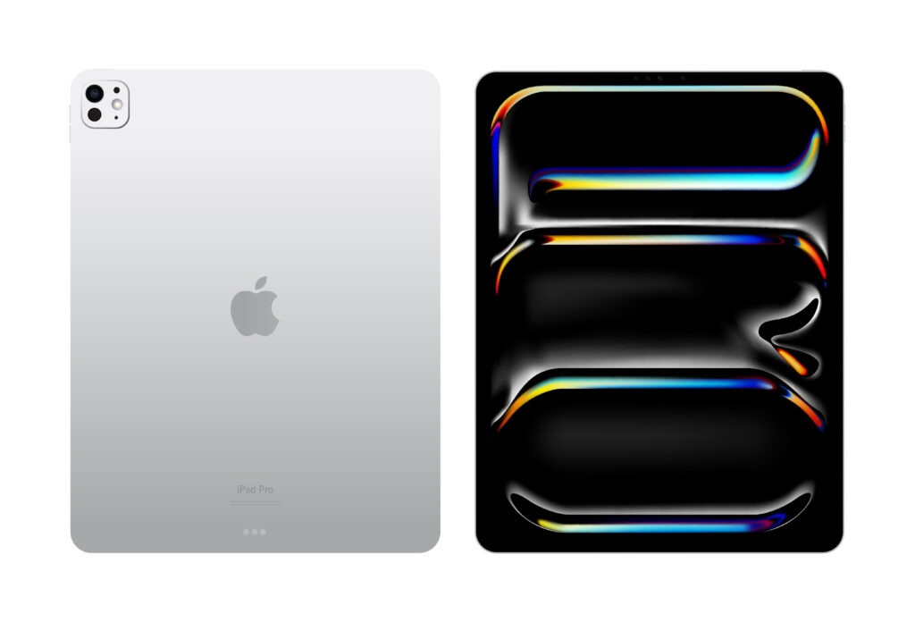 iPad Proの表面と裏面