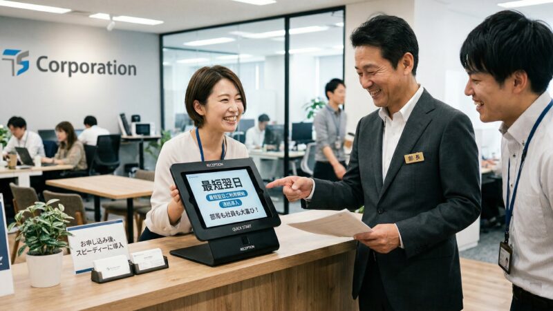 受付システム　最短翌日導入　アイタッチ