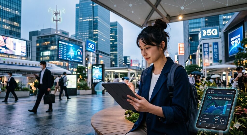 iPad 5G アイタッチ