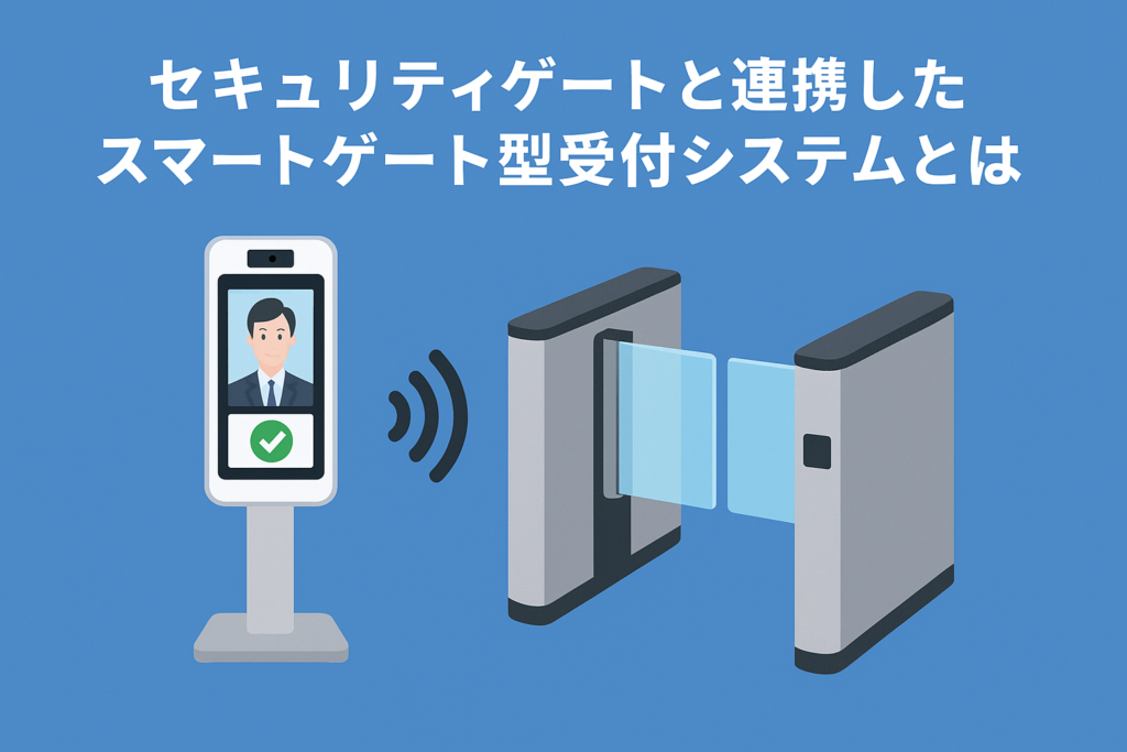 セキュリティゲートと連携したスマートゲート型受付システムとは